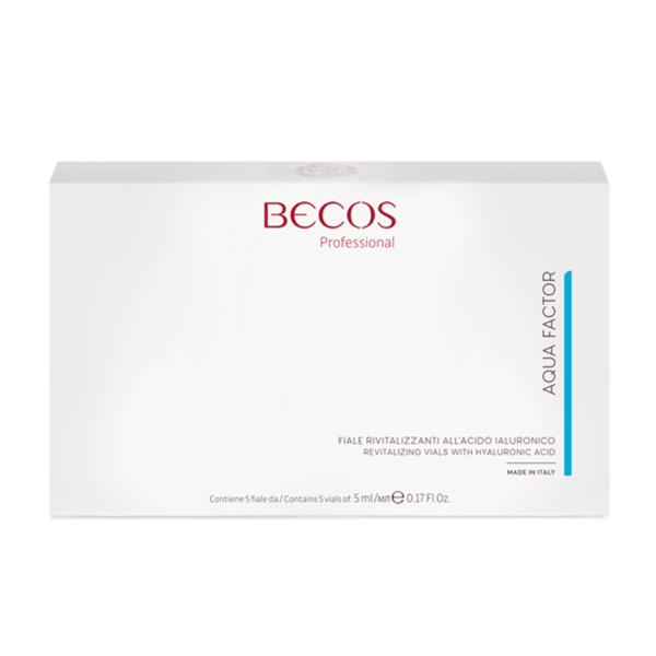 PF020149 - Becos - Rosto - Aqua-Factor - Kit Ampolas Revitalizantes c Ácido Hialurónico