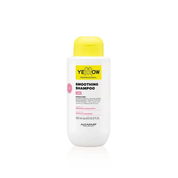 Shampoo suavizante sem SLES/SLS para cabelos rebeldes
