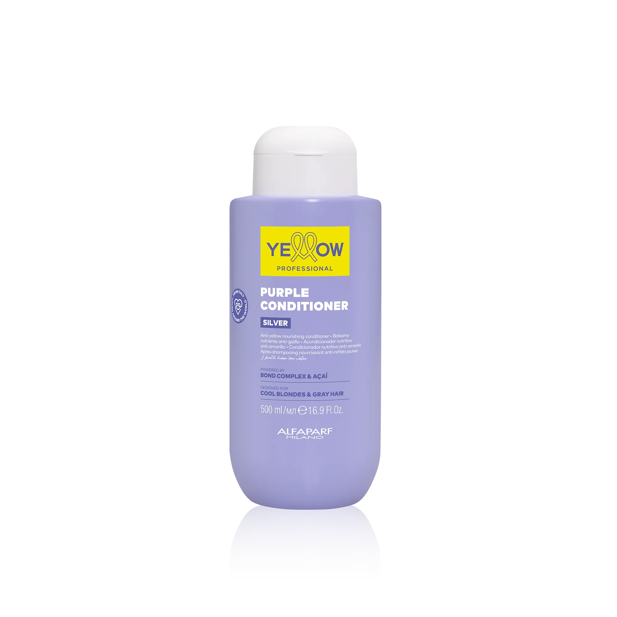 Condicionador nutritivo anti-amarelo